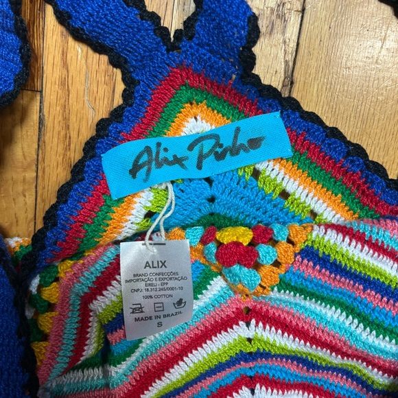 Alix Pinho Crochet Patchwork Skirt - Picture 5 of 6